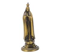 Cabilock Statua Sacra Miniatura in Lega di Zinco Decorazione Religiosa da Tavolo Scultura di Maria Vintage per Casa Ornamento Sacro Compatto e Resistente