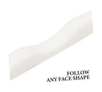 Cabilock Strisce Nasali in Spugna Anti-Appannamento per Occhiali Cuscinetti Protettivi Regolabili per Ponte Nasale Sollievo Pressione Maschera Bianchi