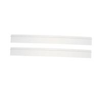 Cabilock Striscia Sigillante Facile da Pulire e Resistente in Silicone 2 Pezzi Protezione Antigrasso per Piano Cottura a Gas per Spazi tra Piano Cottura e Banco Cucina