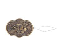 Cabilock Strumento Infila Ago per Cucito in Metallo Magnetico, Infilatore per Ricamo a Punto Croce e Quilting, Accessorio Essenziale per Hobby e Artigianato con Design Vintage e Alta