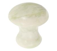 Cabilock Strumento per Massaggio Viso in Jade a Forma di Fungo, Accessorio Delicato per Massaggio Facciale e Sollievo, per Regalo o Uso in Ufficio