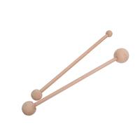 Cabilock Strumento per Modellare Argilla Bastoncini in Legno di Faggio Doppia Testa Set da 4 Pezzi per Scultura Ceramica Artigianale Impugnatura Ergonomica per Hobbisti e Studi