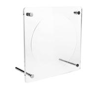 Cabilock Supporto Acrilico per Cd e Dvd Espositore Trasparente Scaffale Decorativo Organizer per Singolo Disco Regalo Originale per Famiglia e Amici