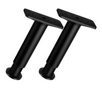 Cabilock Supporto Centrale Letto in Acciaio Regolabile 15-25 CM, 2 Pezzi Piedini Protettivi per Sostegno Mobile e Materasso Contenitore