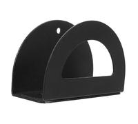 Cabilock Supporto da Parete in Ferro per Bilancia Pesapersone Digitale Nero, Design Rotondo Moderno e Minimalista per Bagno e Camera, Migliora la Precisione della Pesata