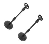 Cabilock Supporto Disco Pesato in Plastica ABS 2 Pezzi per Microfono da Tavolo Portatile Sollevamento Regolabile per Impiego a Casa o Luogo Pubblico a Casa o Luogo Pubblico