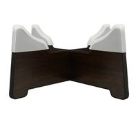 Cabilock Supporto in Legno per Hand Pan Drum Stand Professionale Antiscivolo per Tamburo Lingua Struttura Stabilizzante per Esposizione e Suono Sicuro Design Elegante e Colore Casuale