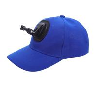 Cabilock Supporto per Berretto da Baseball Clip a Sgancio Rapido, Cappello Traspirante per Pesca e Caccia, Cappello da Corsa Resistente al Sudore Blu Scuro