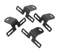 Cabilock Supporto per Indicatori di Direzione 4 Pezzi in Ferro Nero Foro da 10mm Fissaggio Sicuro e Maggiore Visibilità per Ebike e Bicicletta Elettrica per Pioggia Quotidiana e Guida