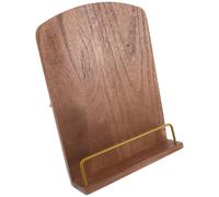 Cabilock Supporto Porta Ricettario in Legno Regolabile Tavoletta, Porta Libri da Cucina da Banco Rustico per Tablet e Ricette, Decorazione Funzionale per Cucina Familiare e Ristoranti