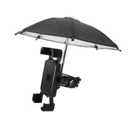 Cabilock Supporto Telefono Bici Antishock con Ombrello Protettivo per E-bike e Moto Montaggio Rapido per Navigazione in Esterni Accessori Elettrici Impermeabili