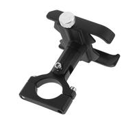 Cabilock Supporto Telefono in Lega di Alluminio per Scooter Resistente e Facile da Installare Compatibile con Manubri di Forme e Spessori Design Elegante Nero per Accessori Motociclistici