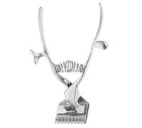 Cabilock Tagliacapelli Manuale Ultra Silenzioso per Cani e Gatti in Acciaio Inox Resistente Impugnatura Ergonomica per Toelettatura Professionale e Uso Domestico