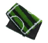 Cabilock Tappeto Calcio per Gomma Verde, Prato Sintetico Antiscivolo | Effetto Prato Realistico, Superficie Morbida per Gioco, Uso Esterno e Area Nido, Facile Pulizia