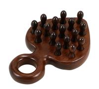 Cabilock Tavola Guasha per Spa Pratico Strumento Massaggiante per Capelli Pettine in Legno Denti Larghi Pettine per Districare i Capelli per Donna e Uomo