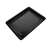 Cabilock Teglia da Forno in Smalto Nero e Outdoor Piastra per Cottura e Arrostitura Resistente e Facile da Pulire per Pane Dolci e Grigliate