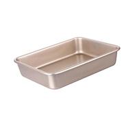 Cabilock Teglia da Forno Rettangolare Antiaderente 28x18 Cm in Acciaio al Carbonio per Uso Domestico e Professionale, Piastra per Pane e Dolci, Resistente e Facile da Pulire, per Cucina e Ristorante