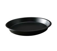 Cabilock Teglia Pizza Rotonda in Acciaio al Carbonio Spesso Antiaderente per Forno Piastra da Forno per Pizza e Dolci Resistente e Facile da Pulire