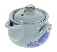 Cabilock Teiera in ceramica con infusore, teiera a foglia libera, bollitore per il tè Kung Fu in porcellana cinese per riunioni di famiglia, ufficio, uso domestico