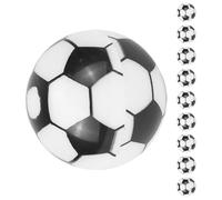 Cabilock Temperamatite a Forma di Pallone da Calcio, Manuale a Foro Singolo, Set da 10 Pezzi, Piccolo e Portatile, Accessorio per Matita per Studenti e Uso Scolastico
