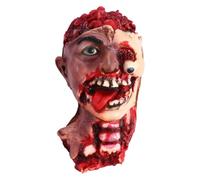 Cabilock Testa Mozzata di Halloween in Lattice Decorazione Spaventosa per Case Infestate Giocattolo Scherzo Tricky per Feste di Halloween e Escape Room