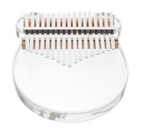Cabilock Thumb Piano in Acrilico, Mini Kalimba Integrato, Design Curvato verso Basso, per Principianti, Strumento Musicale a Dita per Imparare a Suonare