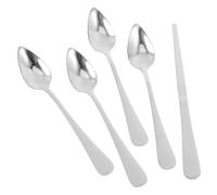 Cabilock Utensili da Cucina in Acciaio con Seghettato Cucchiai e Coltello per Pompelmo Kiwi e Spesso Ergonomico per Taglio e Confortevole