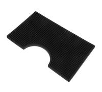 Cabilock Vassoio raccogligocce: tappetino di servizio in gomma spesso 30,4x17,8x2 cm per torre di birra e macchina da caffè - Vassoio raccogligocce antiscivolo per uso domestico, bar, ristoranti,