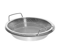 Cabilock Vassoio Scolapasta Rete per Drenaggio Olio e Servizio Snack in Acciaio Inossidabile Design Moderno ed Elegante per Uso Domestico e Decorazione Tavola