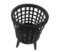 Cabilock Wooden Woven Plant Stand Nordic Style Handmade Rustic Flowerpot Shelf With Solid Wood Build Easy Assembly Indoor And Outdoor Planter Display Rack For Home Balcony Garden