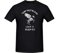 Cabin 13 Camp Half Blood Skeleton Hades Percy Jackson Olympians Shirt T-Shirt Tee Style Black L