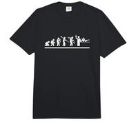 Cabin Crew Evolution Men Funny Flight Assistant Comfort Colors Adult Heavyweight T-Shirt