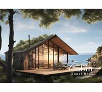 Cabin Guest Book: Guest Book for Vacation Home, Airbnb, Visitor Rental, Visitor’s Log Book for Recording Name & Memories
