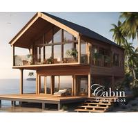 Cabin Guest Book: Guest Book for Vacation Home, Airbnb, Visitor Rental, Visitor’s Log Book for Recording Name & Memories