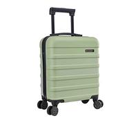 Cabin Max Anode 45x36x20 cm Valigia per bagaglio a mano - leggera, trolley, guscio rigido, 4 ruote, (Easyjet 45 x 36 x 20 cm 30L Bodo Verde))
