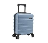 Cabin Max Anode 30 l, 45x36x20cm, bagaglio a mano, leggero, guscio rigido, 4 ruote, bagaglio a mano leggero, adatto per Easyjet sotto il sedile (blu elementale 45 x 36 x 20 cm)