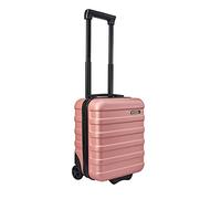 Cabin Max Anodo 24L TwinWheel 40x30x20cm Wizz Air Easyjet Valigia Trolley Cabina Sottosella (Oro Rosa, 40 x 30 x 20 2 Ruote)