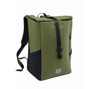 Cabin Max - Iseo - Zaino da posizionare sotto il sedile da 20 l kaki con parte superiore arrotolata 40x20x25 cm-Verde 40x20x25