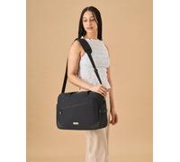 Cabin Max - Manhattan - Borsone da viaggio da sotto il sedile nero e oro da 40x30x20 cm 40x20x25