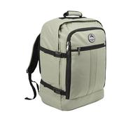 Cabin Max Metz - Borsa da cabina per EasyJet, Ryanair, Wizz Air e altro, zaino da viaggio per aerei, in poliestere riciclato, cinghie di compressione, resistenti, Verde, 55x40x20cm, Bagaglio a mano
