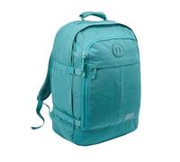 Cabin Max Metz - Borsa da cabina per EasyJet, Ryanair, Wizz Air e altro, zaino da viaggio per aerei, in poliestere riciclato, cinghie di compressione, resistenti, Lagoon, 55x40x20cm, Bagaglio a mano