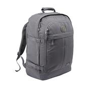 Cabin Max Metz - Borsa da cabina per EasyJet, Ryanair, Wizz Air e altro, zaino da viaggio per aerei, in poliestere riciclato, cinghie di compressione, resistenti, Grigio 55x40x20cm, Bagaglio a mano