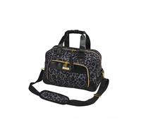 Cabin Max - Vela - Borsone sotto sedile grigio con stampa leopardata da 20 litri 40x 20 x 25 cm 40x20x25