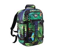 Cabin Max - Zaino da viaggio Metz, bagaglio a mano compatibile con le disposizioni per bagagli da riporre sotto il sedile, Paradiso., 40 x 20 x 25cm, Zaino da viaggio