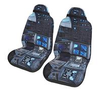 Cabin of The Future Dua Sarung JOK Mobil,& Sarung JOK Mobil Depan, Cocok Per Sebagian Besar Mobil, SUV, Truk, Van, Dll.