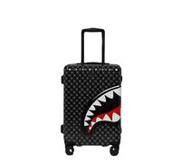 Cabin Trolley Sharks In Paris WTF Bubbly Black Check Sprayground