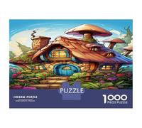 Cabina a colori Puzzles 1000 Pezzi In Casa Favole Cartone Pressato, Un Classico Puzzle A Pezzi Per Enigma Ultra Difficile, Ideale Per Hobby Invernale, Il Miglior Regalo Per Gli Amanti Dei Puzzle 52x