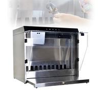 Cabina a spruzzo portatile con pistola a spruzzo da 180 W, tenda d'acqua 2200L/H e ventilatore turbo, illuminazione a LED 6000 K per arte fai da te, torte, pittura artigianale