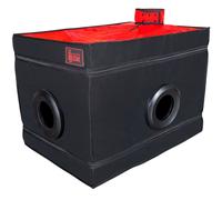 Cabina BDSM Esibizionismo Secret Dome La Niche - Nero e Rosso