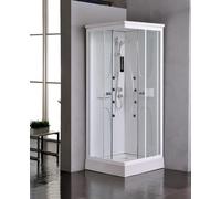 CABINA Box Doccia Idromassaggio Multifunz. 80x80 Vasca- BAGNO - RADIO -PC-ITALIA